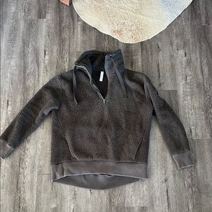 Athleta Talus Sherpa Quarter Zip